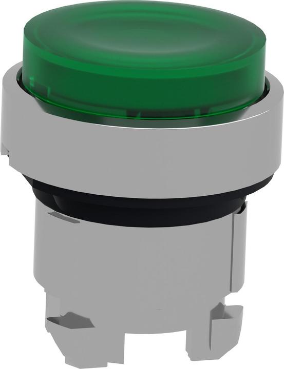 Produktbild Schneider Electric Leuchttaster rund grün 22mm IP66