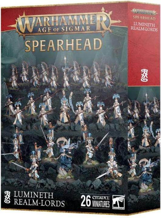 Image du produit Games Workshop Warhammer AoS - Spearhead Lumineth Seigneurs du royaume (Matières plastiques)