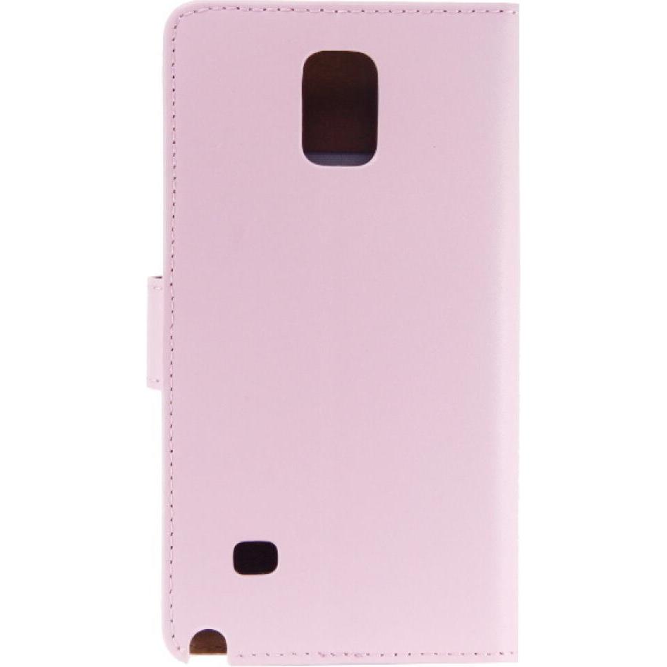 Thumbnail - OEM Slim Leather Book Case for Galaxy Note 4 - pink 4250710555796 (Samsung Galaxy Note 4), Smartphone Hülle, Pink