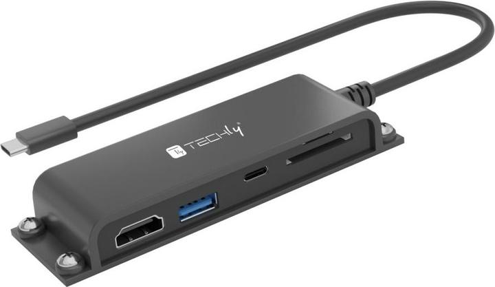 Produktbild Techly 5-in-1 Type-C Adapter (USB-C)
