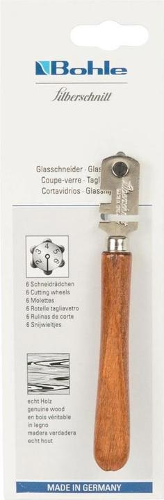 Image du produit Bohle Coupe-verre Silberschnitt avec manche en bois SB