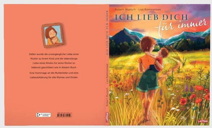 Actual product image Ich lieb' dich für immer (German, Lisa Rammensee, Robert Munsch, 2024)