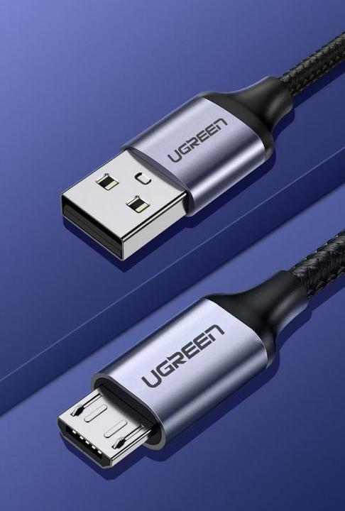 Actual product image Ugreen Micro USB to USB-A 2.0 Cable (1.50 m, USB 2.0, 18 W)