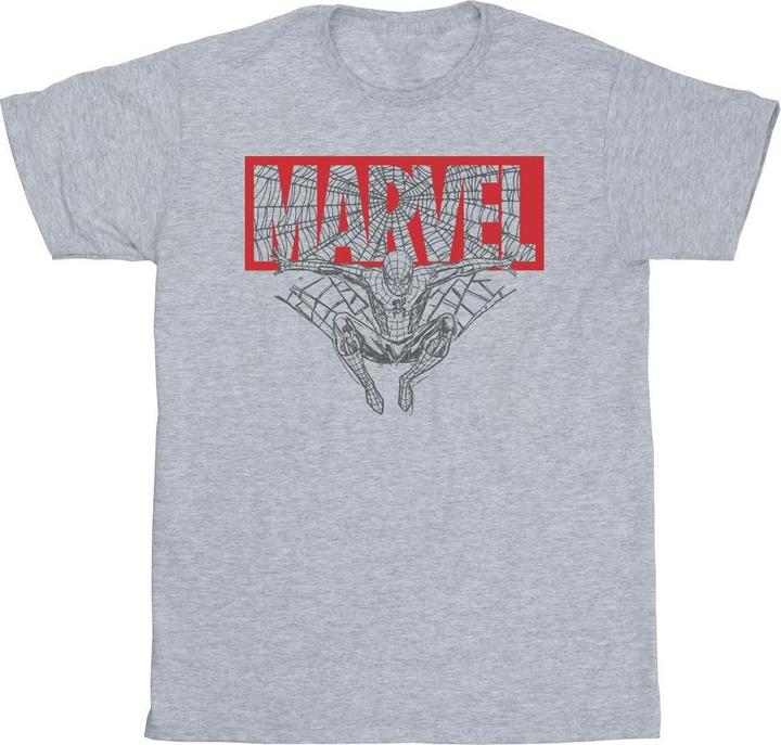 Produktbild Spider Man Logo Red TShirt (M)