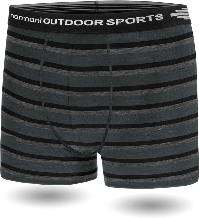 Produktbild Normani 2er Pack Herren Merino Boxershorts Unterhose - 7692 (S, 2er Pack)