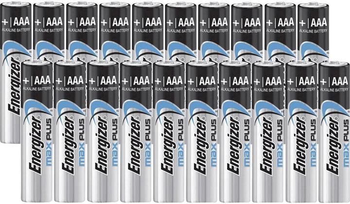 Image du produit Energizer Max Plus Micro (AAA) 20 pièces (20 pcs, AAA)