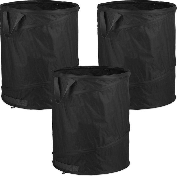 Produktbild Relaxdays 3x Laubsack (85 l)