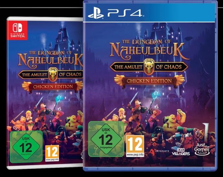 Actual product image Game The Dungeon of Naheulbeuk: The Amulet of Chaos (Switch, DE)