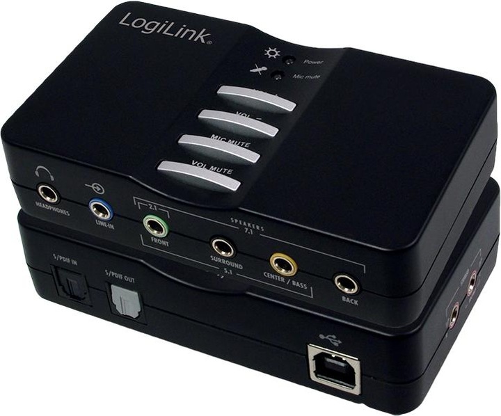 Actual product image LogiLink 7.1 USB Sound Box (USB)