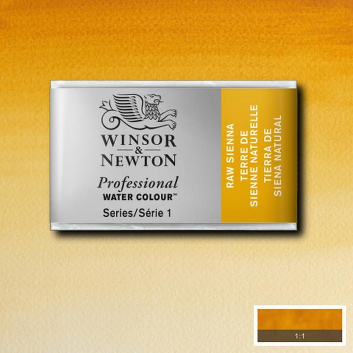 Actual product image Winsor & Newton Watercolour Artists (PR101, PY42)