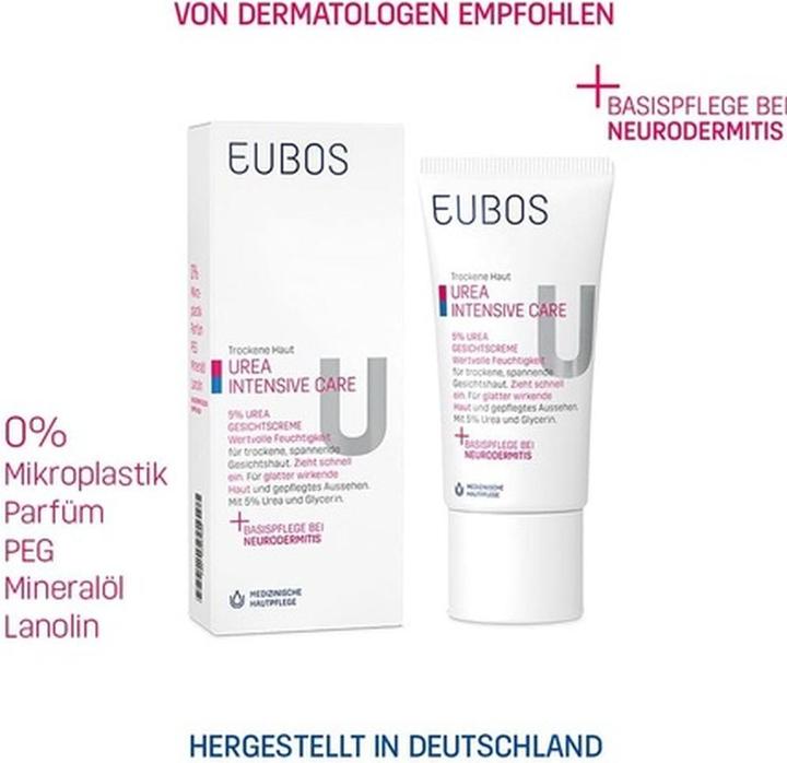Image du produit Eubos Peau sèche Urée 5% Crème pour le visage, 50 ml CRE (50 ml, Crème 24h)