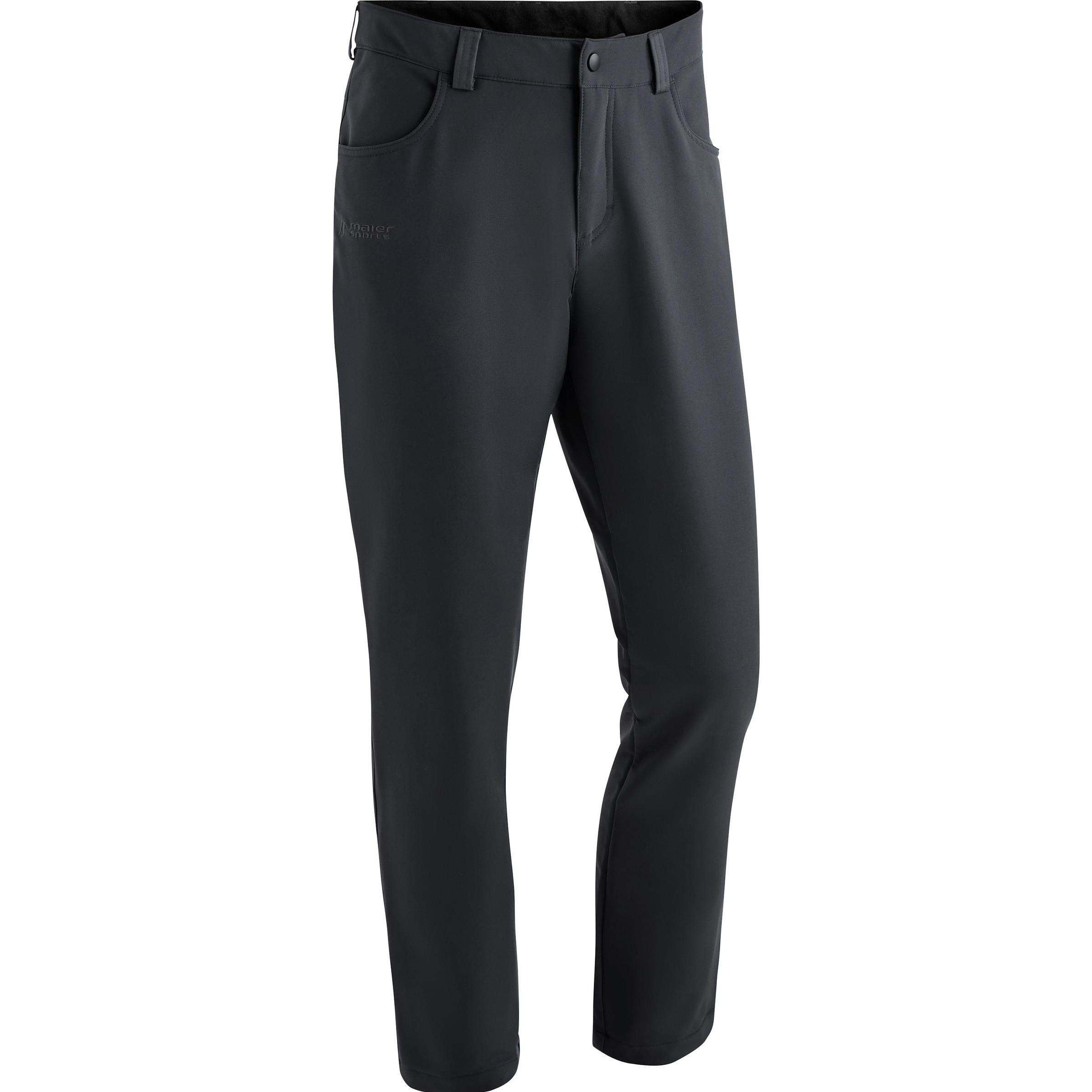 Maier Sports, Herren, Outdoorhose, Charles (XL), Schwarz, XL