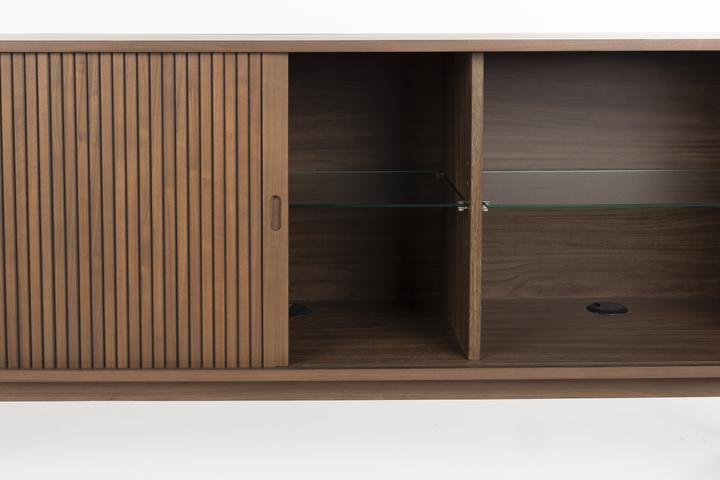 Actual product image Zuiver Sideboard Barbier 180 Walnut (180 x 40 x 74.60 cm)