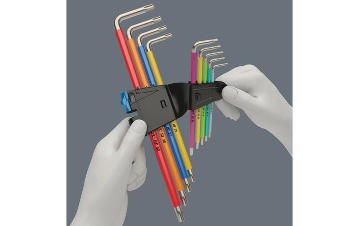 Actual product image Wera 3967/9 TX SXL Multicolour HF Stainless 1