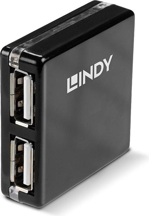 Immagine prodotto Lindy USB 2.0 Mini Hub (USB-A, 2 porte)