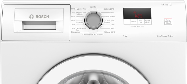 Immagine prodotto Bosch Hausgeräte Serie 2 WAJ20067II (7 kg, A sinistra, Spina UE)