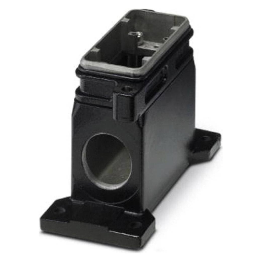 Phoenix Contact Sockelgehäuse HC-HPR-B10-SHFH-2SSM32-EMR-BK 1411096 1 St., Elektronikkabel + Stecker, Schwarz