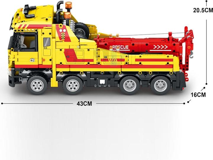 Produktbild ReoBrix 22012 - Abschleppwagen (RC) (1910 Teile)