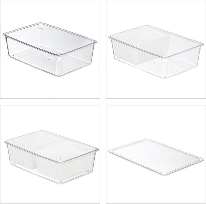 Image du produit Relaxdays 3x organiseurs-de-frigo