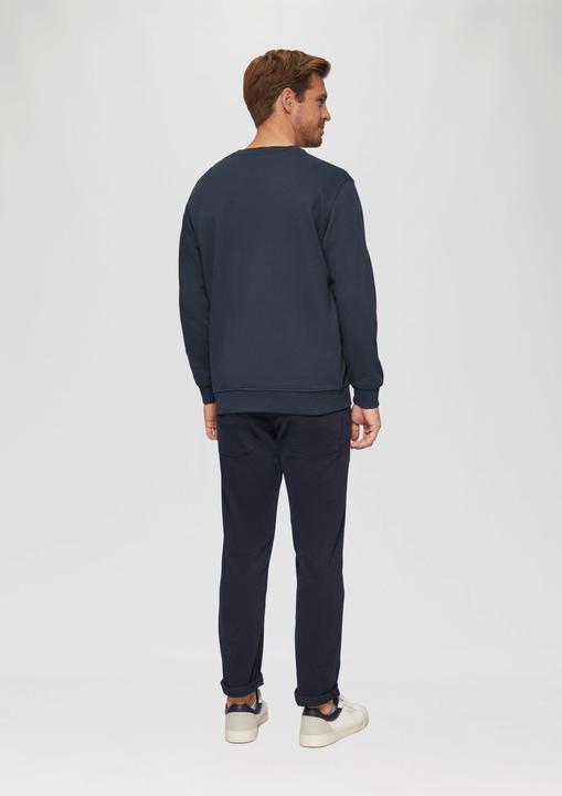 Produktbild S.Oliver Sweatshirt Sweatshirt mit Flock-Print (M)