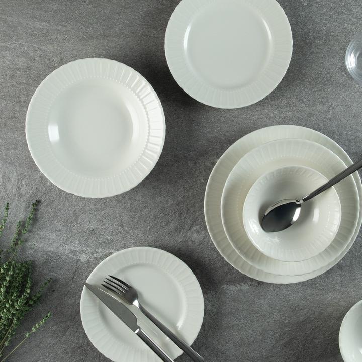 Actual product image Hermia Luxa Safir Dinner Set (24 Piece)