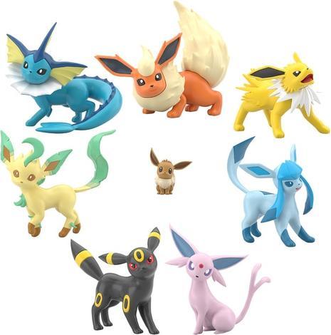 Actual product image Pokémon Eevee Evolution Complete Figure Set