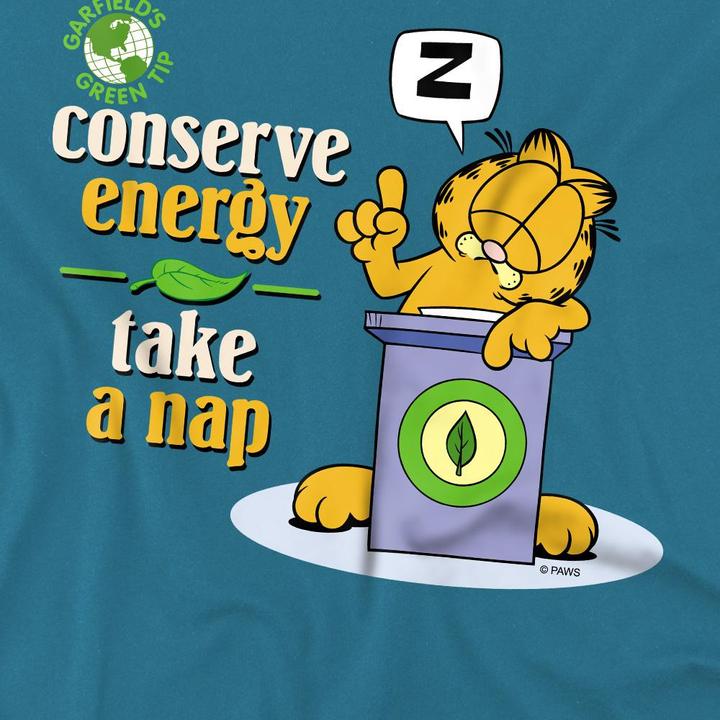 Produktbild Garfield Conserve Energy TShirt (L)