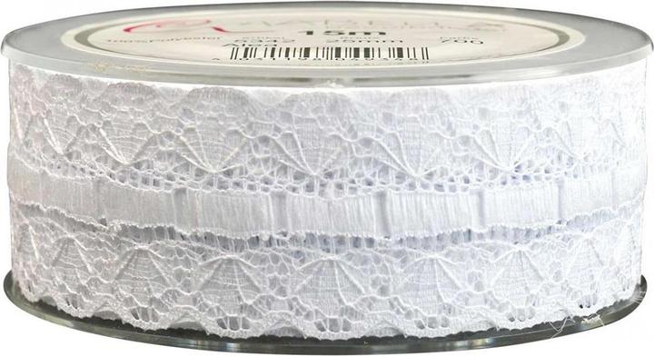 Actual product image Mabella Dekoband Spitze für Hochzeiten und Festdekorationen 15 Meter (1x)