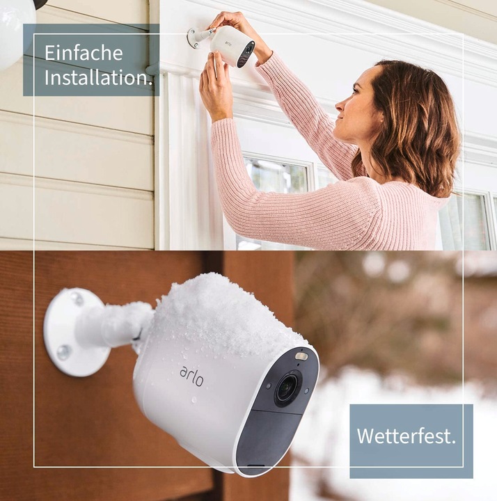 Image du produit Arlo Essential Spotlight Caméra pack de 1 caméra blanc (1920 x 1080 Pixels)