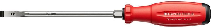 Actual product image PB Swiss Tools Schlitz-Schraubenzieher PB 38100 SwissGrip Evo Gr. 5 160 mm S (Port)