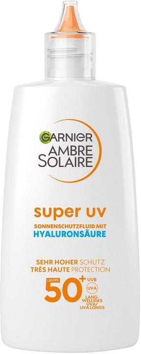 Image du produit Garnier Ambre Solaire Sensitive expert+ Anti-Oxidative Super UV (Crème solaire visage, SPF 50+, 40 ml)
