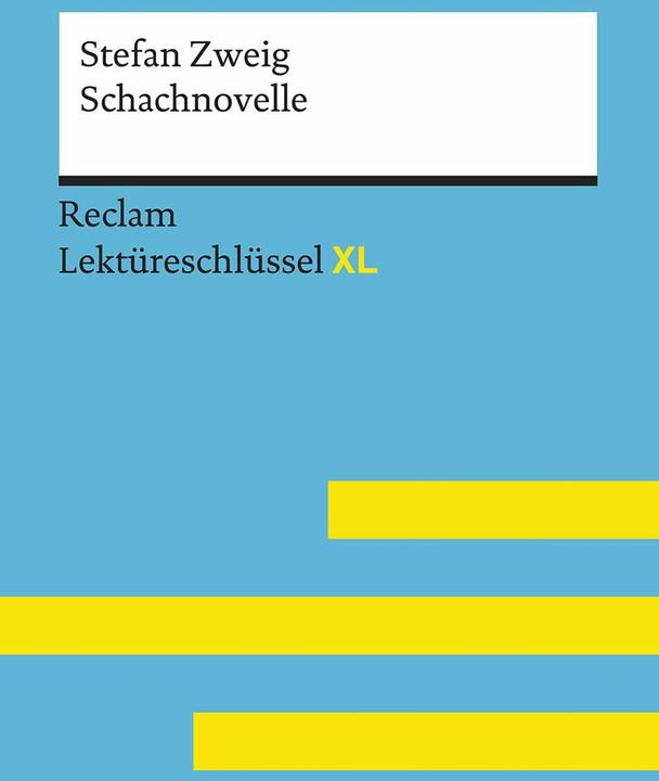Immagine prodotto Schachnovelle von Stefan Zweig: Lektüreschlüssel mit Inhaltsangabe, Interpretation (Tedesco, Martin Neubauer, 2019)