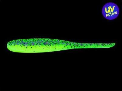 Image du produit Keitech Shad Impact Purple Chartreuse (édition BA) (7.50 cm)