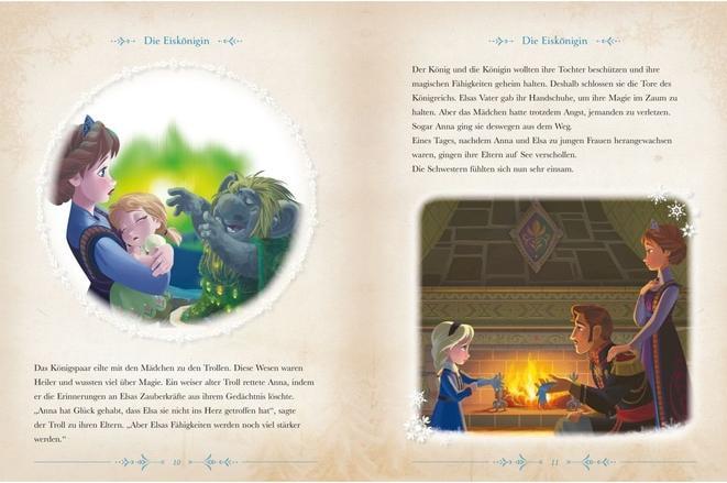 Actual product image Disney: Das grosse goldene Buch der Eiskönigin-Geschichten (German, Walt Disney, 2024)