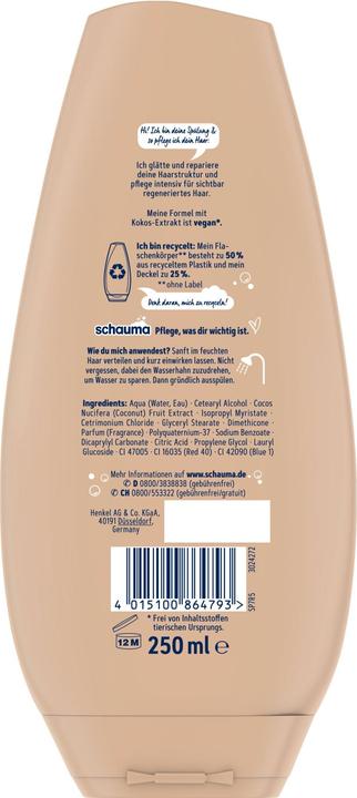 Produktbild Schwarzkopf Spülung Repair und Pflege (250 ml)