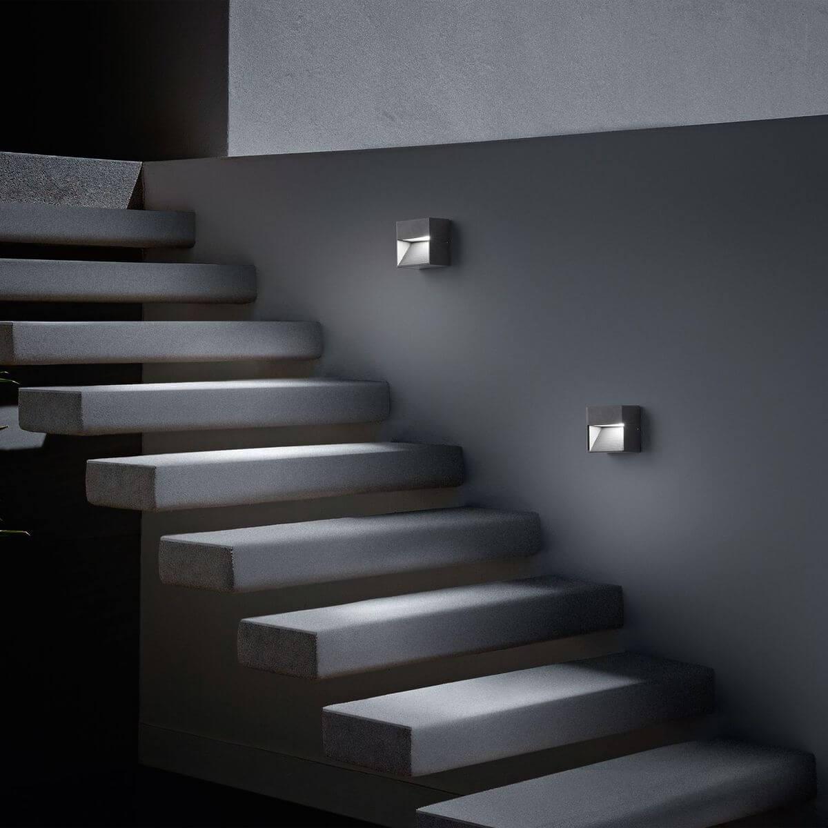 Thumbnail - Ideal lux, Gartenbeleuchtung, DOWN Wandleuchte G9 dimmbar Anthrazit IP44 122045 (G9, IP44)