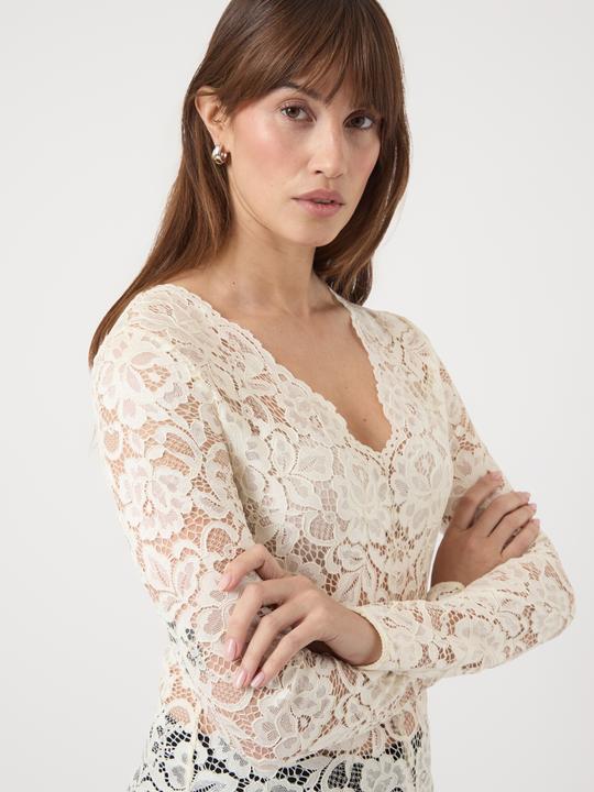 Immagine prodotto Yas Yaslacey Ls V-Neck Lace Top S. Noos (S)
