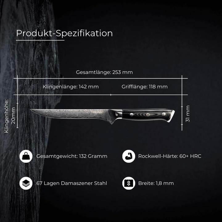 Produktbild Damaso Filetiermesser (14.20 cm)