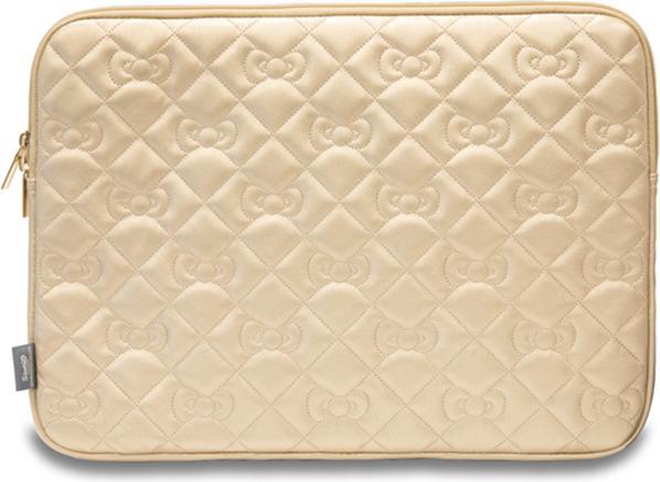 Image du produit Hello Kitty Manchette HKCSZPEKHBPD 14" złoty/gold Zip PU Quilted Bows (14")
