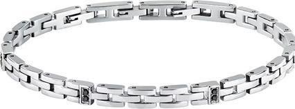 Produktbild Morellato - Fashion steel bracelet for men with crystals Urban SABH48