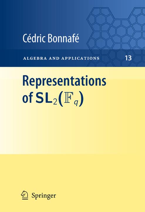 Produktbild Representations of SL2(Fq) (Cédric Bonnafé, 2012)