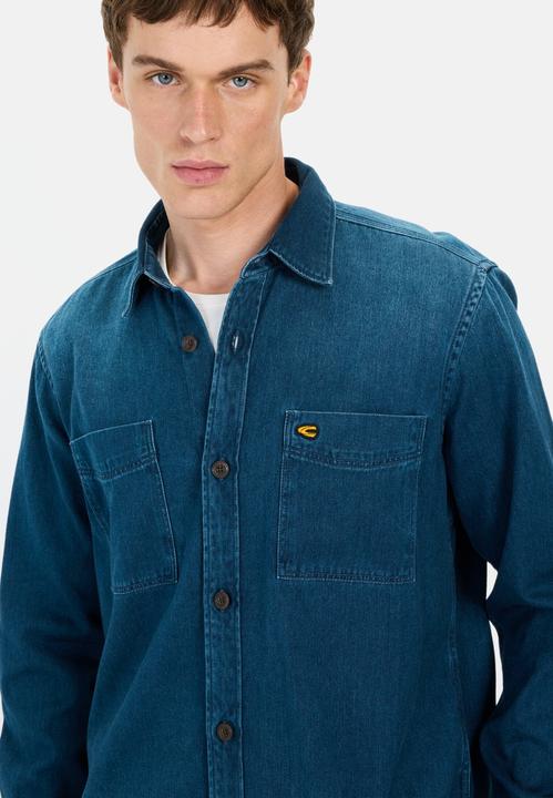 Produktbild Camel Active Langarm Hemd im Regular Fit aus Baumwolle (6XL)