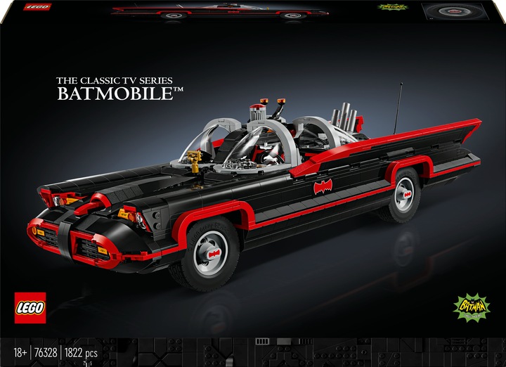 Produktbild LEGO Batmobile (76328, LEGO DC, LEGO Seltene Sets)