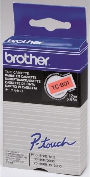 Produktbild Brother P-Touch (1.20 cm, Orange, Schwarz)
