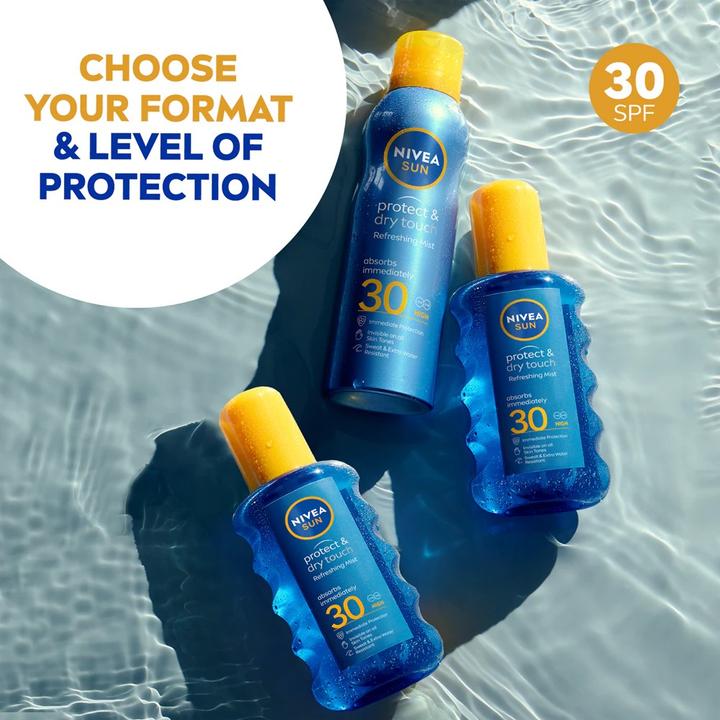 Actual product image NIVEA Sun Protect & Refresh (Sun spray, SPF 30, 200 ml)