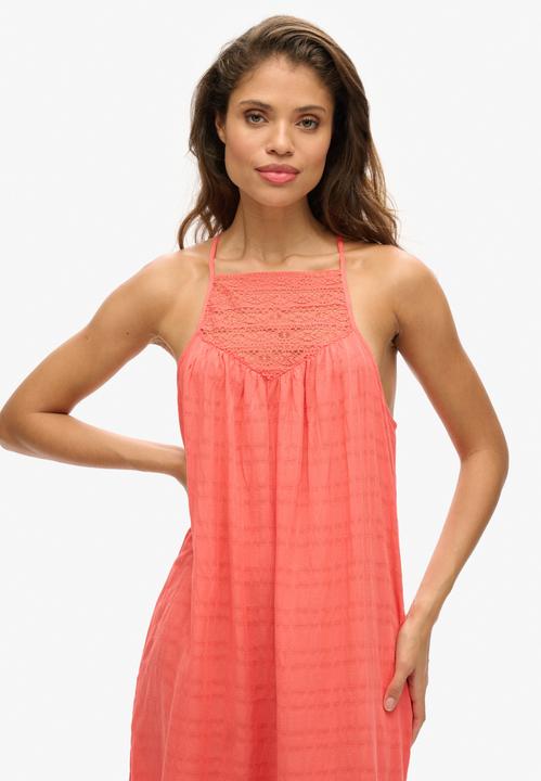 Produktbild Superdry trandkleid rückenfrei lang pitze uperdry (S)