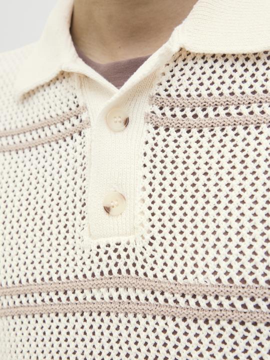 Actual product image Jack & Jones Jorsummer Knit Ss Polo Styd Ss25 (XL)