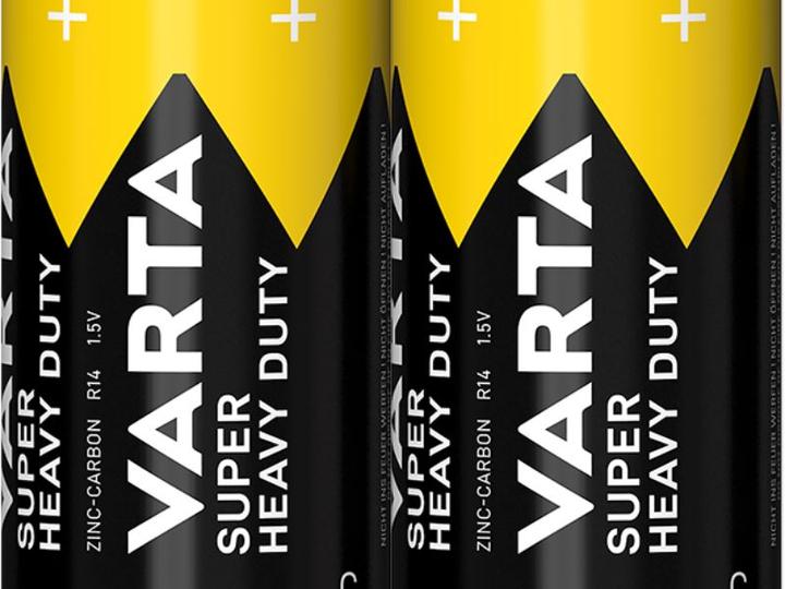 Produktbild Varta Baby Zink-Kohle Superlife 1.5V 2014 Fol.2 - Batterie - Baby (C) (2 Stk., Gerätespezifisch, 2500 mAh)