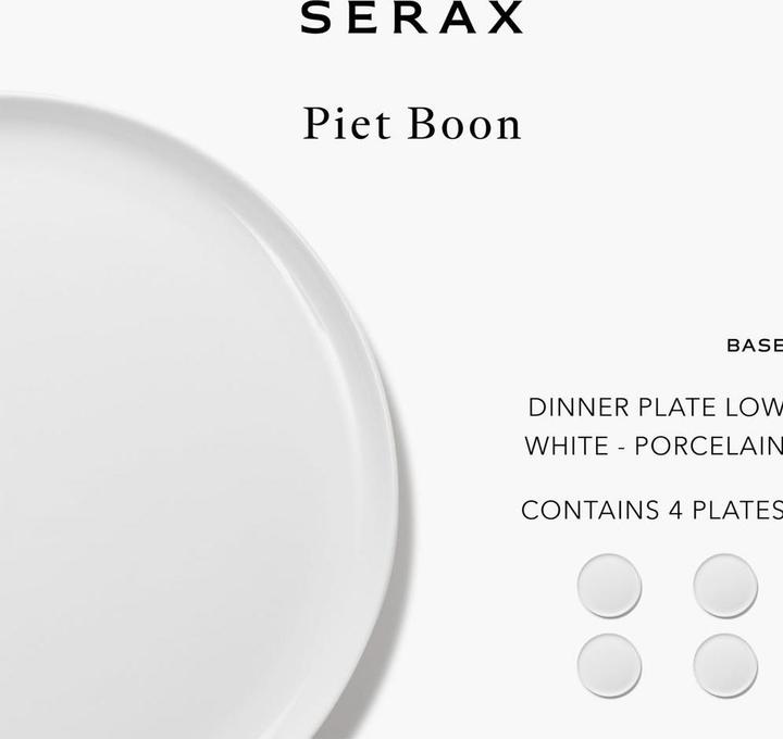 Image du produit Serax Base Teller flach (28 cm)