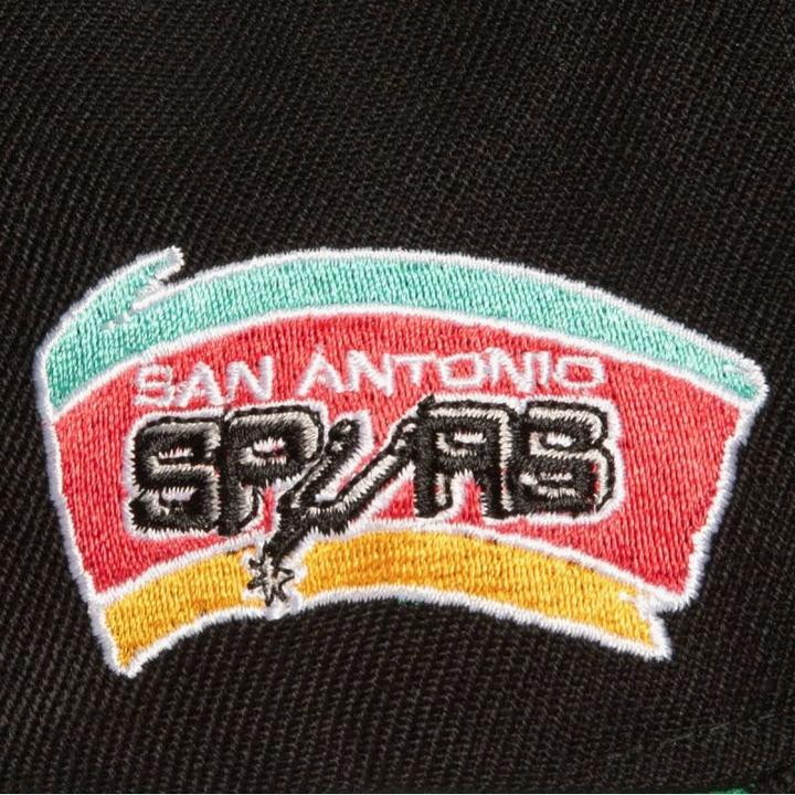 Produktbild Mitchell & Ness NBA San Antonio Spurs Triple Play Snapback-Kappe